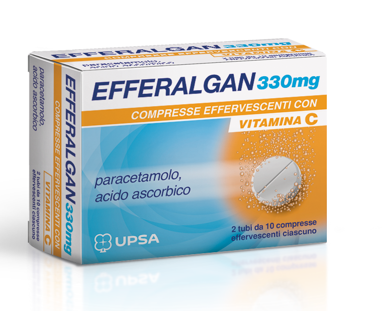 EFFERALGAN*20CPR EFF 330+200MG - Metafarm