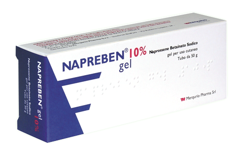 NAPREBEN*GEL 50G 10% - Metafarm