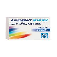 LEVOREACT OFTA*COLL 4ML 0,5MG/ - Metafarm