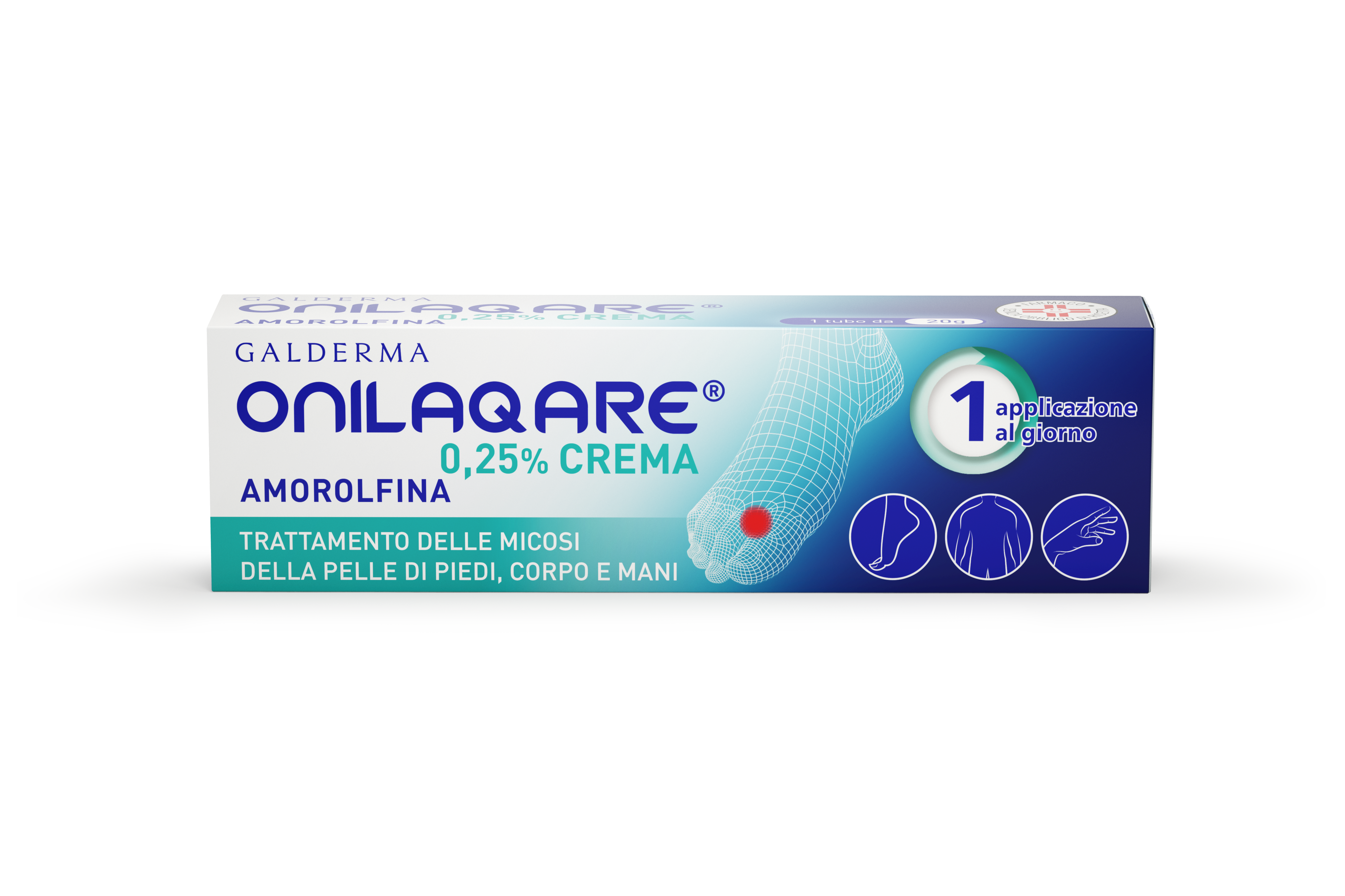 ONILAQARE*DERM CREMA 20G 0,25% - Metafarm