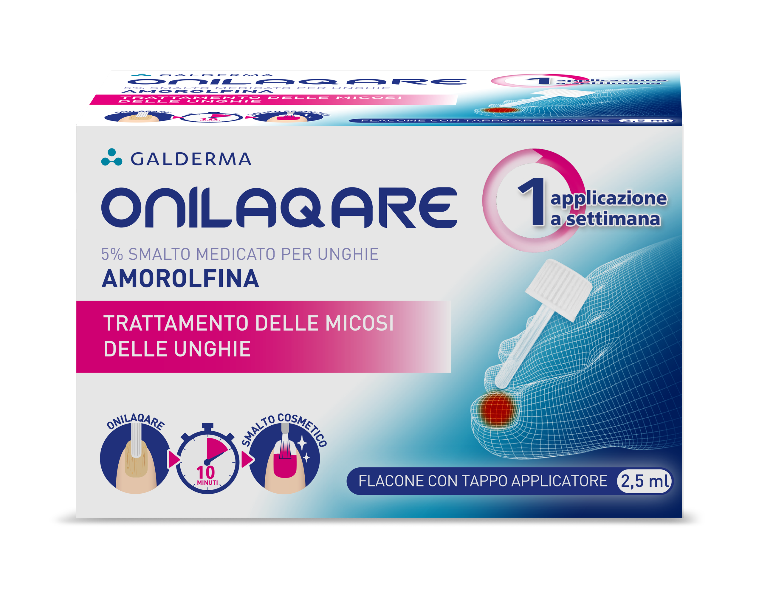ONILAQARE*SMALTO UNGHIE 2,5ML - Metafarm