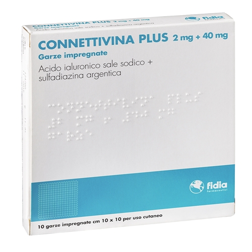 CONNETTIVINA PLUS*10GARZE10x10 - Metafarm