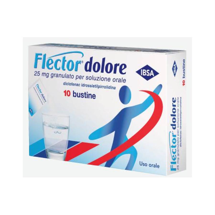 FLECTOR DOLORE*GRAT 10BUST25MG - Metafarm