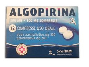 ALGOPIRINA*12CPR 300MG+200MG - Metafarm