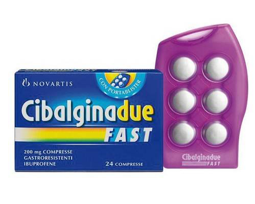CIBALGINA DUE FAST*24CPR 200MG - Metafarm