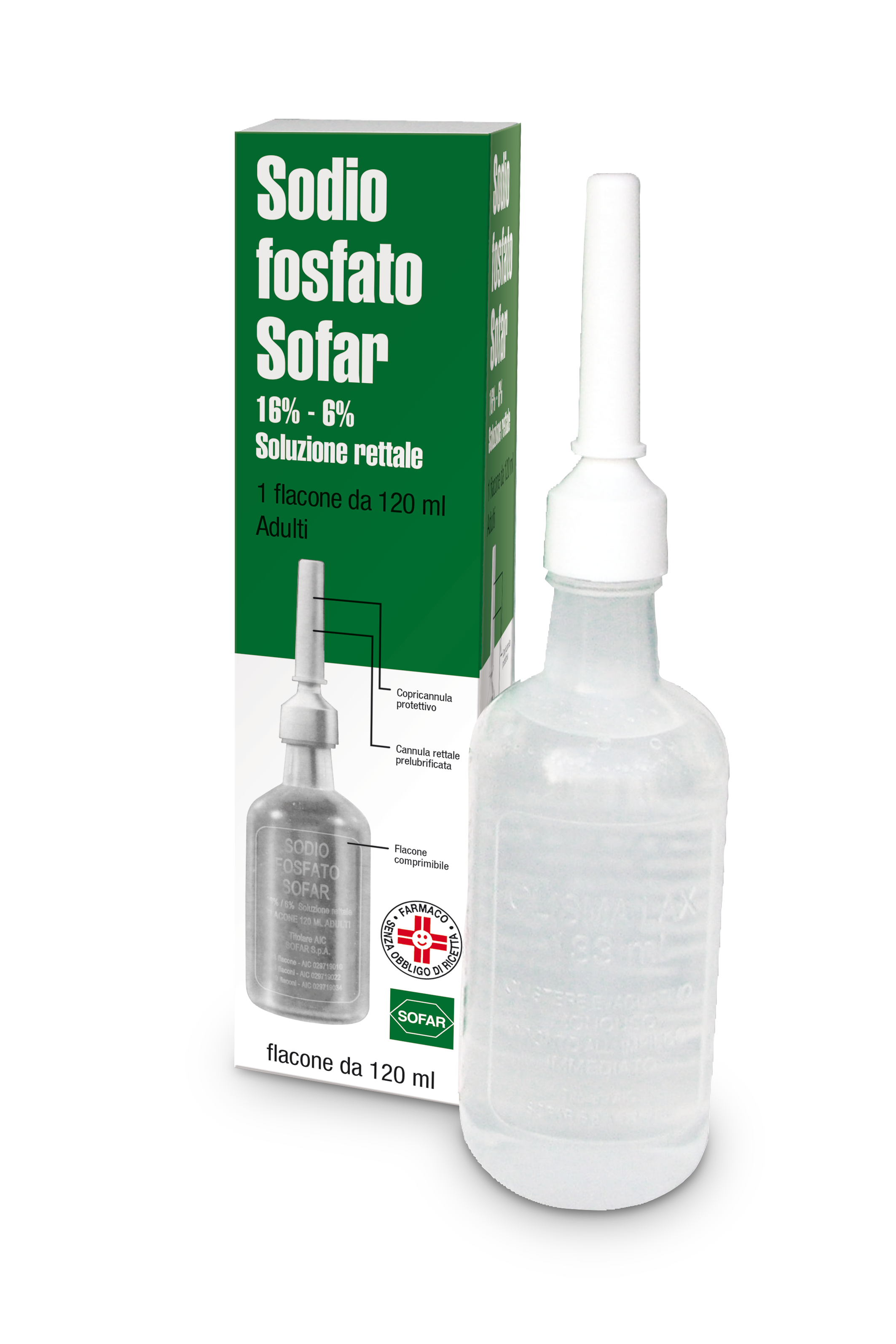 SODIO FOSFATO ALFA*RETT 120ML - Metafarm