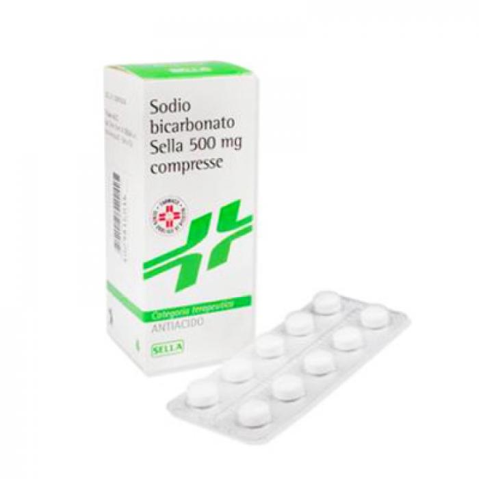 SODIO BICARB*50CPR 500MG - Metafarm