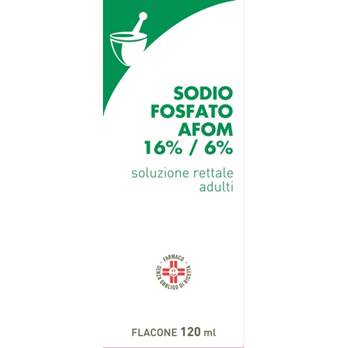 SODIO FOSFATO AFOM*120ML+CAN - Metafarm