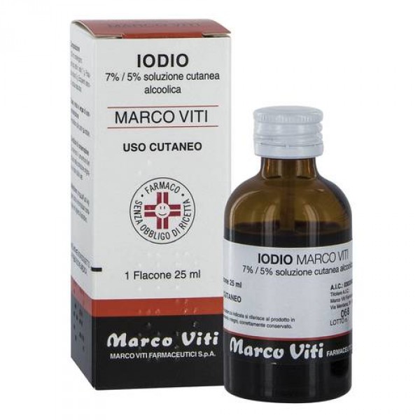IODIO SOL ALCO I MV*25ML - Metafarm