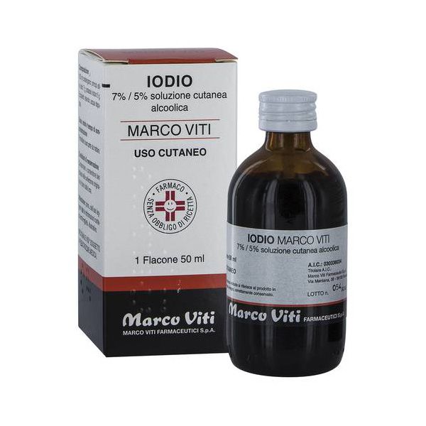 IODIO SOL ALCO I MV*50ML - Metafarm
