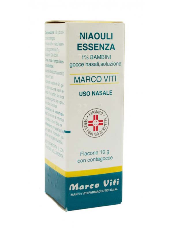NIAOULI ESSENZA MV*1% GTT 10G - Metafarm