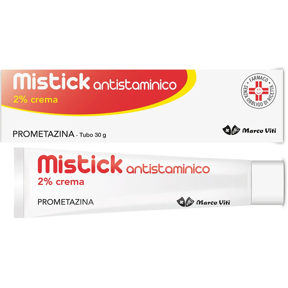MISTICK ANTISTAMINICO MV*2% CR - Metafarm