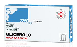 GLICEROLO*AD 18SUPP 2250MG - Metafarm