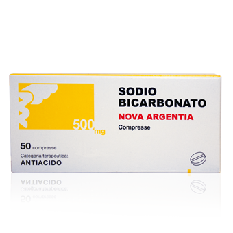 SODIO BICARB*50CPR 500MG - Metafarm