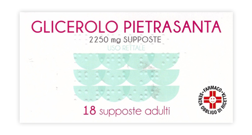GLICEROLO*AD 18SUPP 2250MG - Metafarm