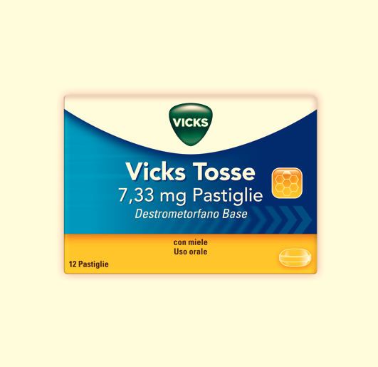 VICKS TOSSE*12PASTL 7,33MG MIE - Metafarm
