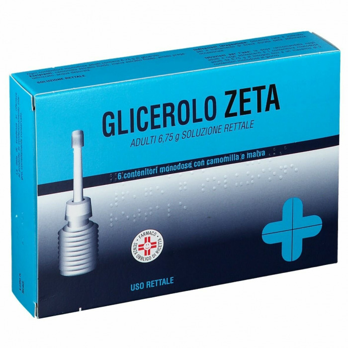 GLICEROLO ZETA*6CONT 6,75G CAM - Metafarm
