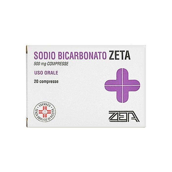 SODIO BICARB*20CPR 500MG - Metafarm