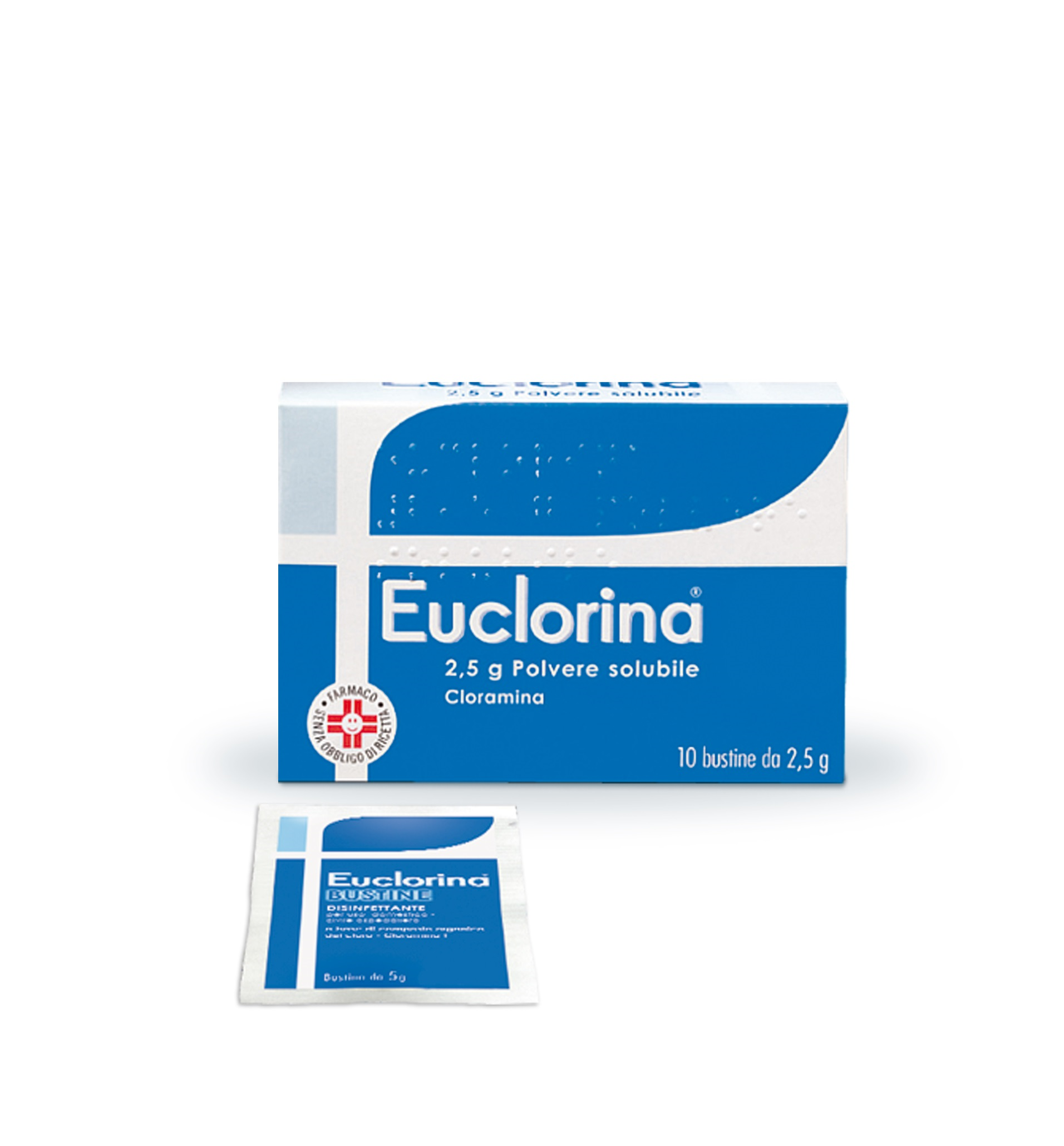 EUCLORINA*POLV SOL 10BUST 2,5G - Metafarm