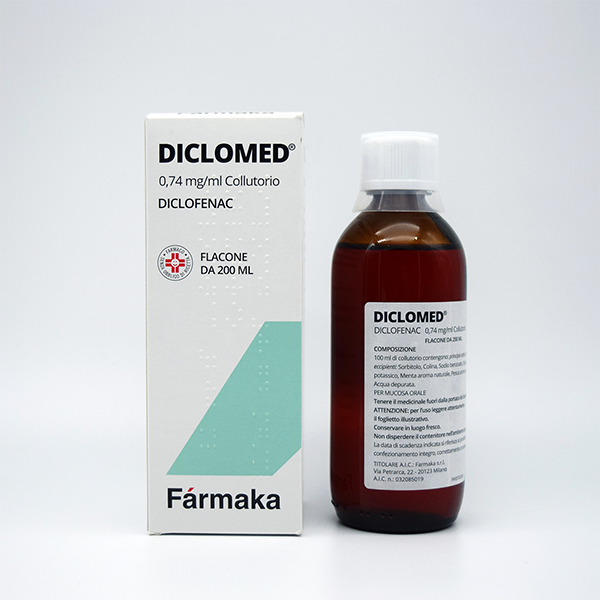 DICLOMED*COLLUT 1FL 200ML - Metafarm