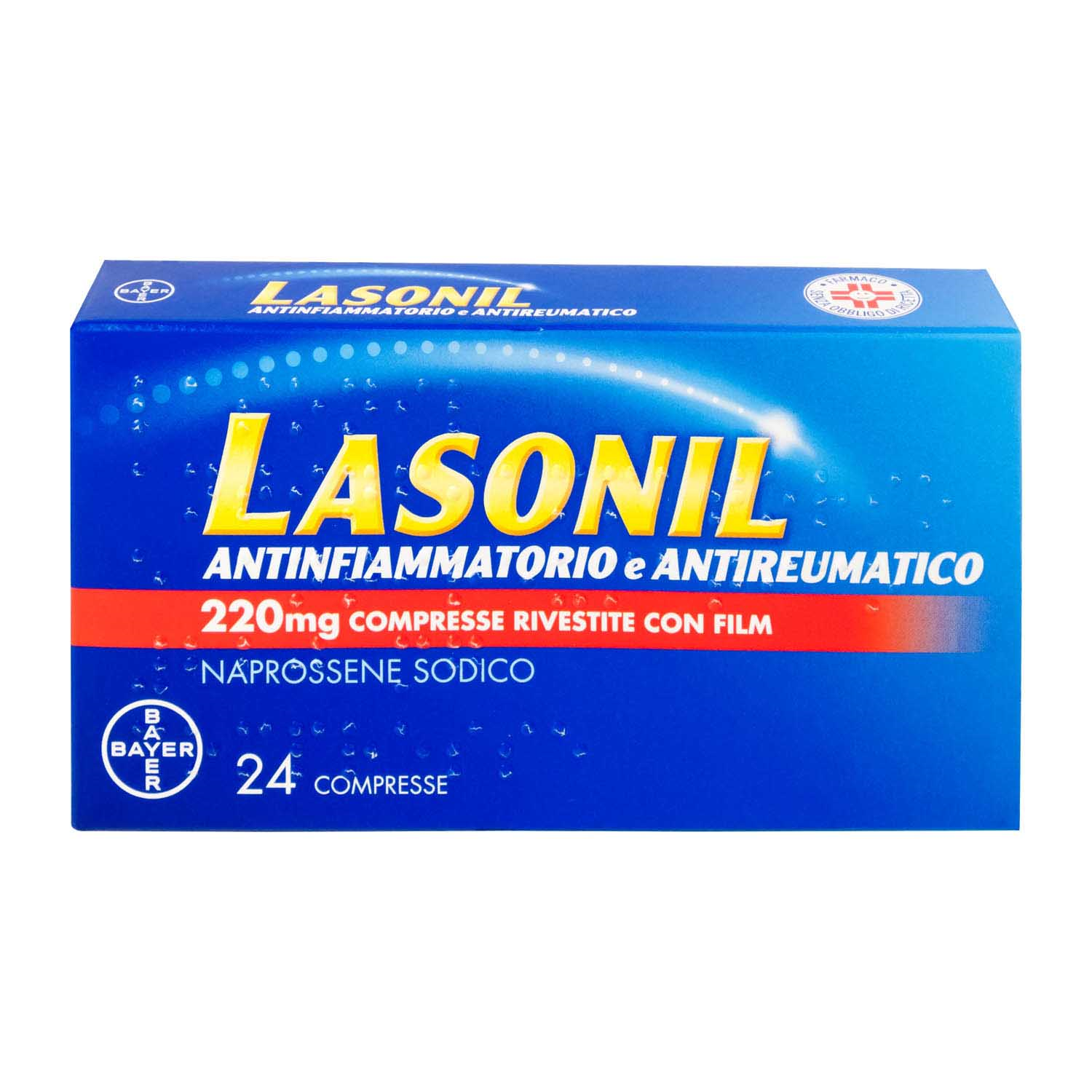 LASONIL ANTINFIAMM*24CPR 220MG - Metafarm