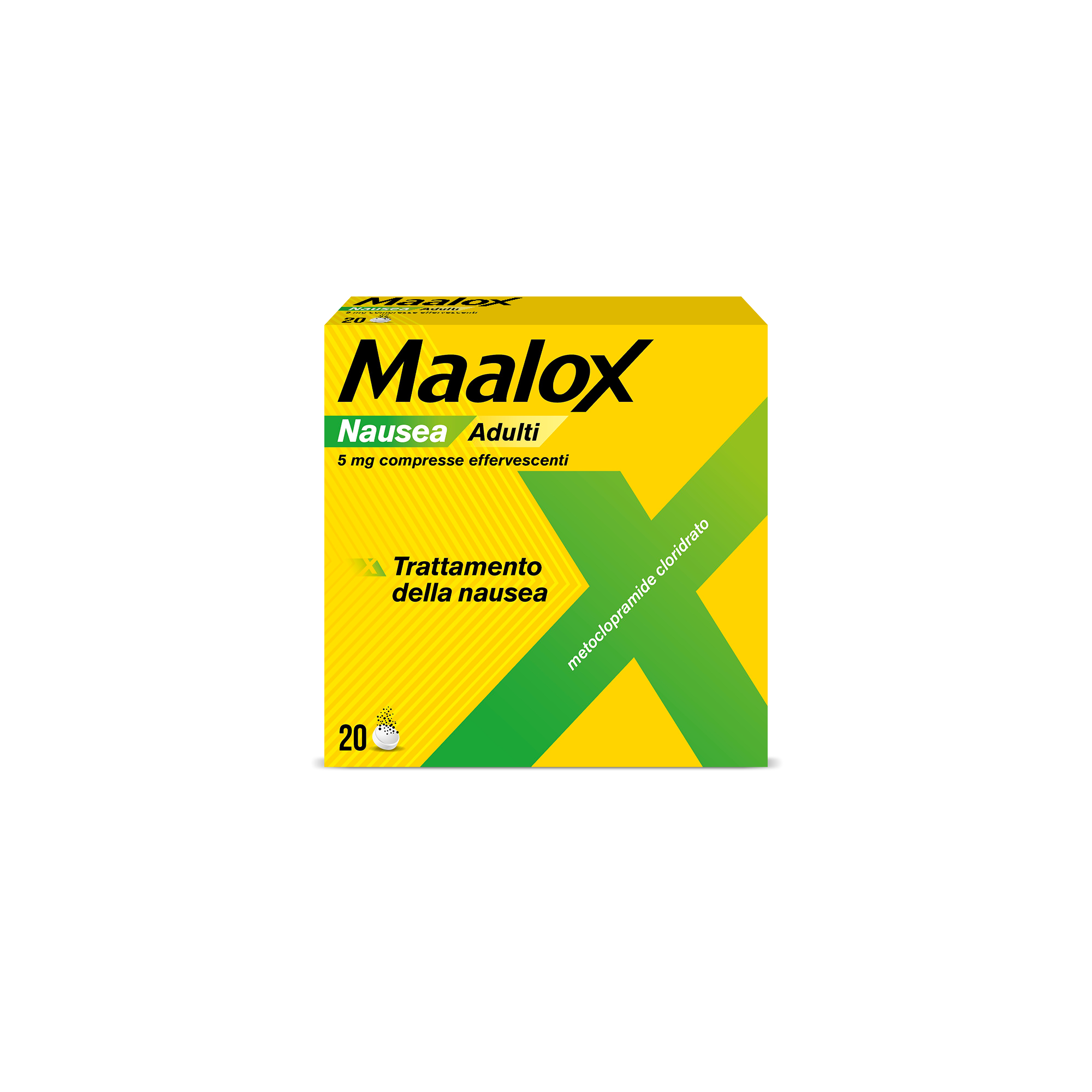 MAALOX NAUSEA*20CPR EFF 5MG - Metafarm