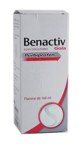 BENACTIV GOLA*COLLUT 160ML 2,5 - Metafarm