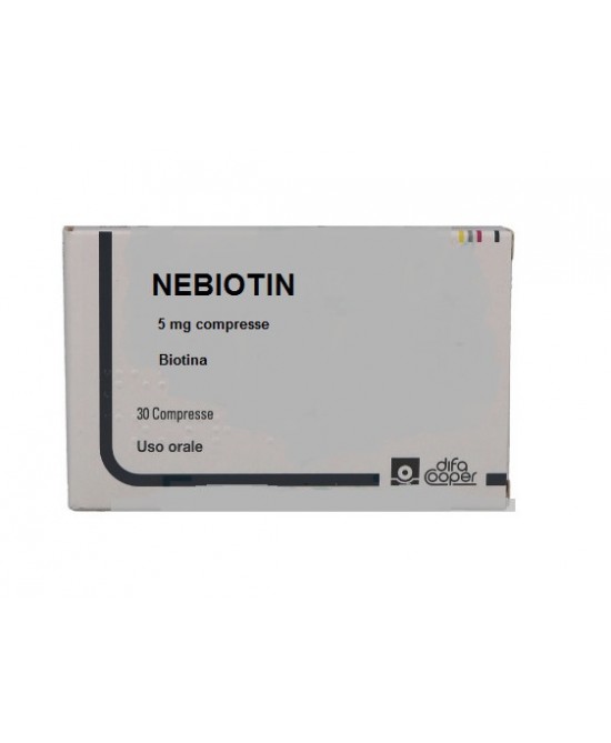 NEBIOTIN*30CPR 5MG - Metafarm