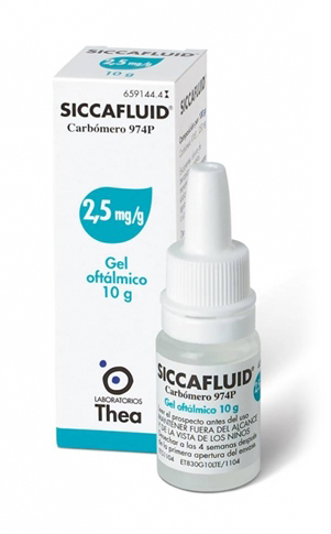 SICCAFLUID*GEL OFT 10G 2,5MG/G - Metafarm