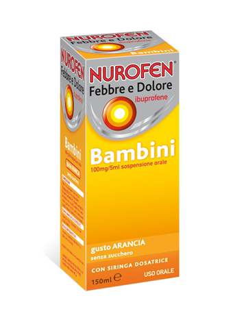 NUROFEN FEBBRE D*BB100MG/5ML A - Metafarm
