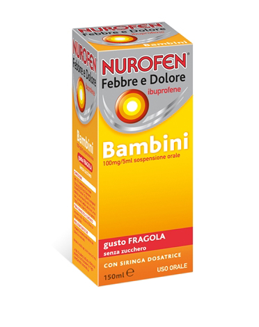 NUROFEN FEBBRE D*BB100MG/5ML F - Metafarm