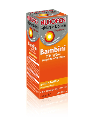 NUROFEN FEBBRE D*200MG/5ML ARA - Metafarm