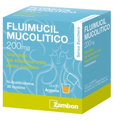 FLUIMUCIL MUCOL*30BUST200MGS/Z - Metafarm