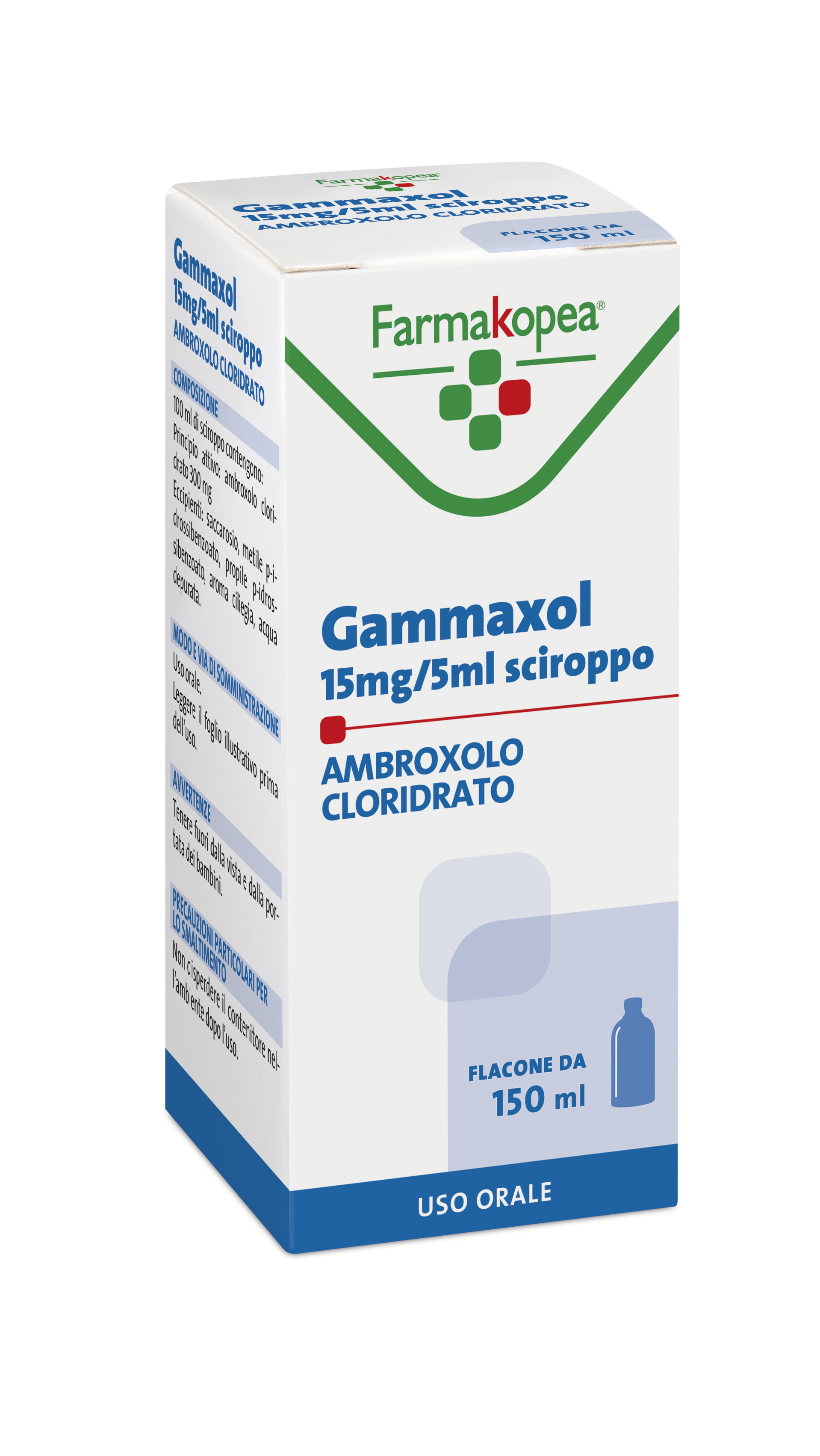 GAMMAXOL*SCIR FL150ML 15MG/5ML - Metafarm