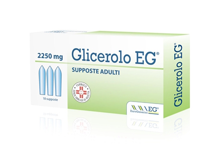GLICEROLO EG*AD 18SUPP 2250MG - Metafarm