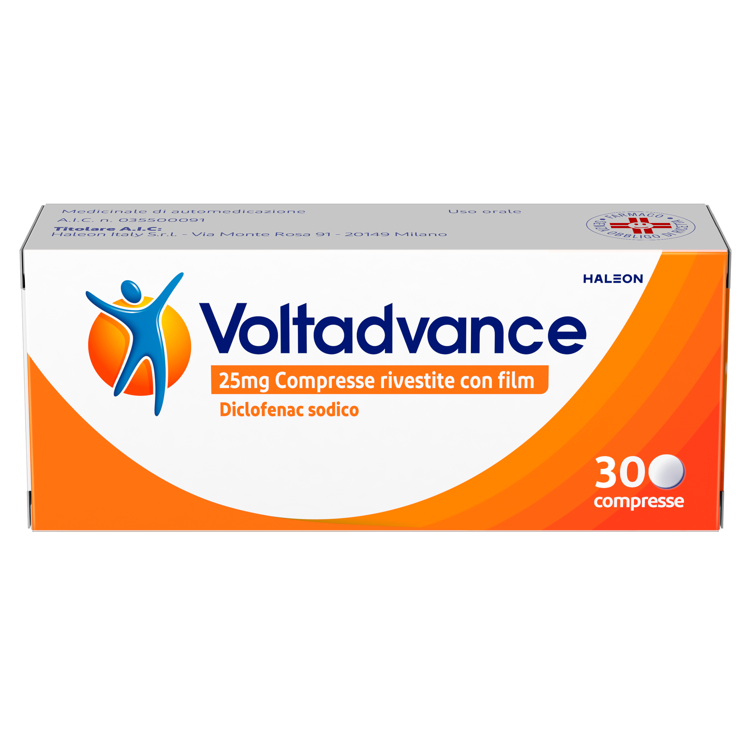 VOLTADVANCE*30CPR RIV 25MG - Metafarm