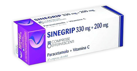 SINEGRIP*20CPR EFF 330MG+200MG - Metafarm