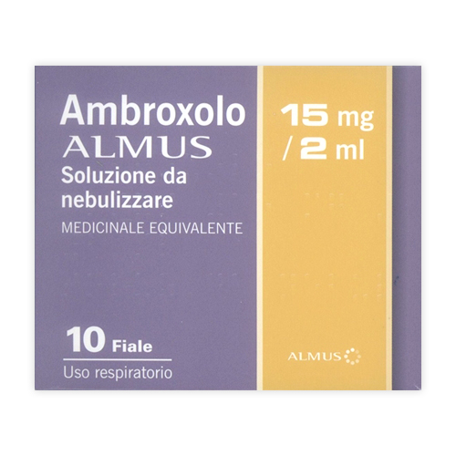 AMBROXOLO ALM*NEB 10F 15MG 2ML - Metafarm