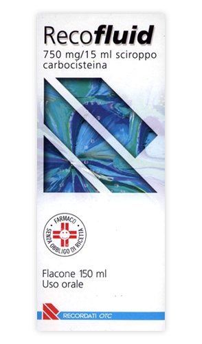 RECOFLUID*SCIR FL 150ML 750MG - Metafarm