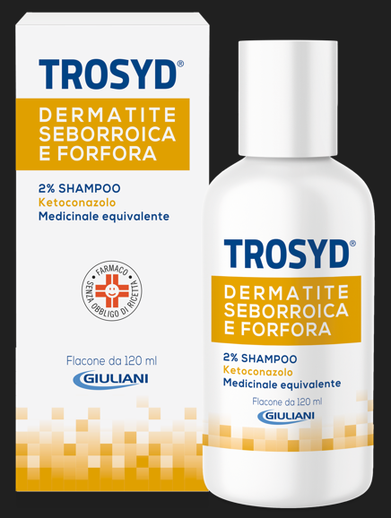 TROSYD DERMATITE SEB*SH120ML2% - Metafarm