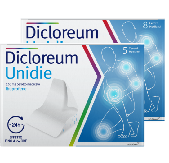 DICLOREUM UNIDIE*5CER 136MG24H - Metafarm