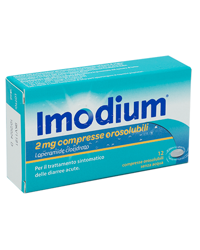 IMODIUM*12CPR OROSOL 2MG - Metafarm