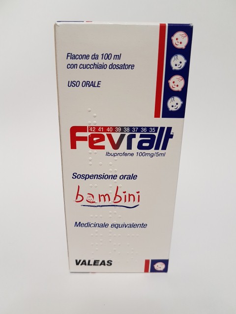 FEVRALT*BB OS SOSP 100MG/5ML - Metafarm