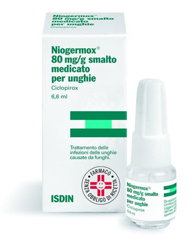 NIOGERMOX*SMALTO UNGHIE 6,6ML - Metafarm