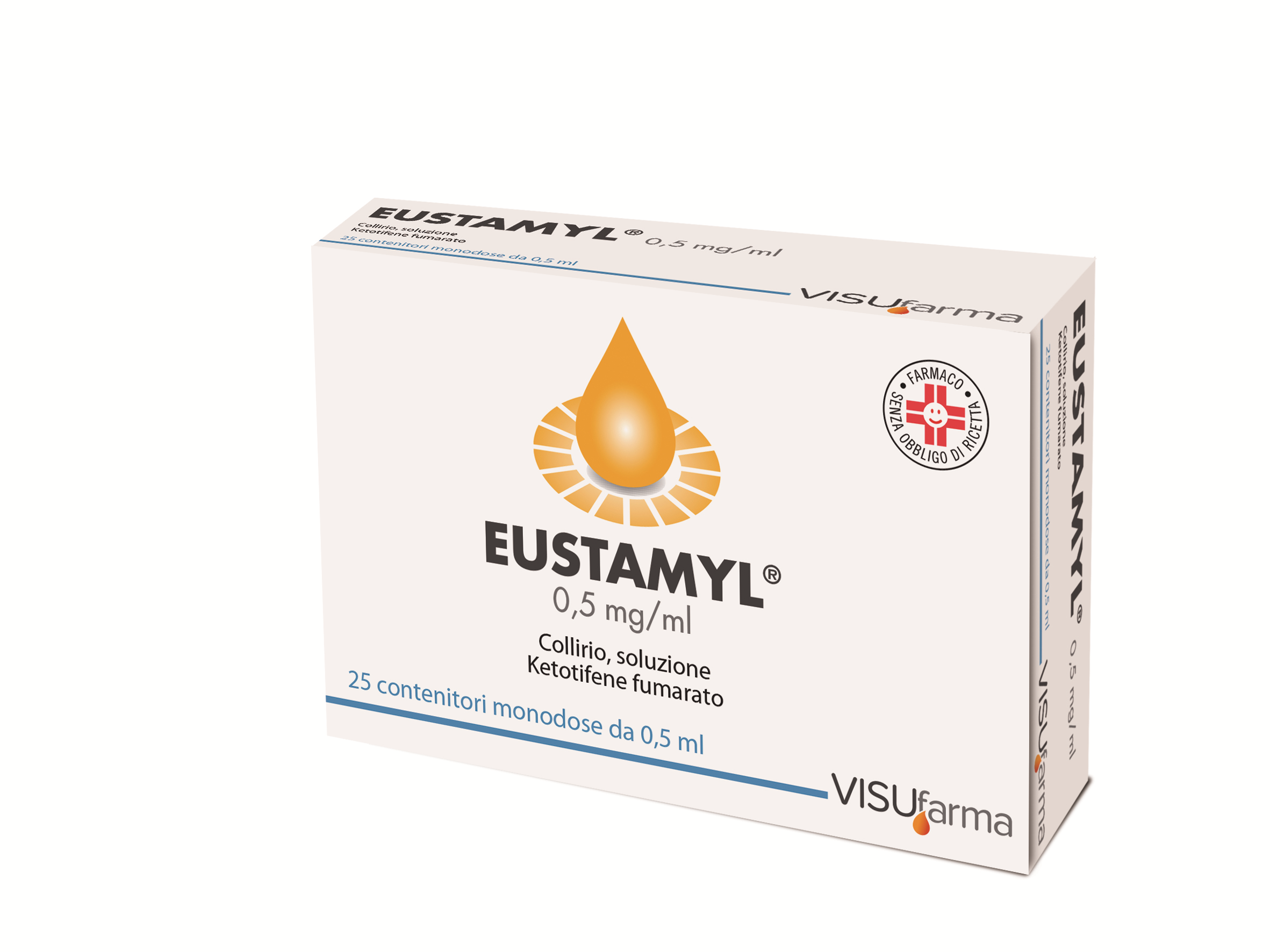 EUSTAMYL*COLL 25FL 0,5ML 0,05% - Metafarm