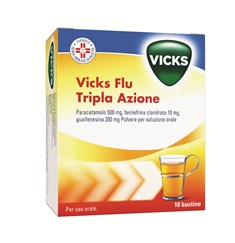 VICKS FLU TRIPLA A*OS 10BUST - Metafarm