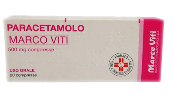 PARACETAMOLO MV*20CPR 500MG - Metafarm