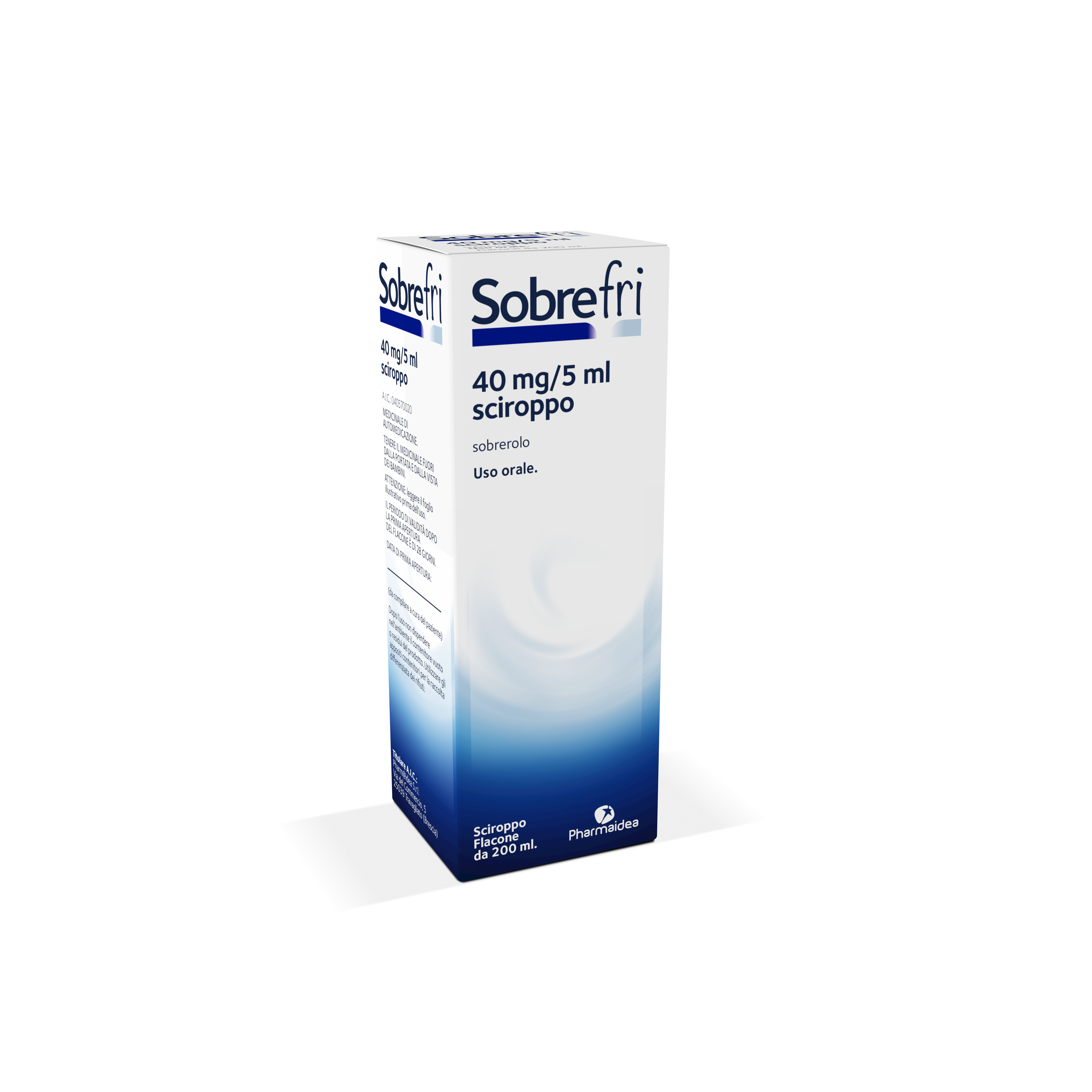 SOBREFRI*SCIR FL200ML 40MG/5ML - Metafarm