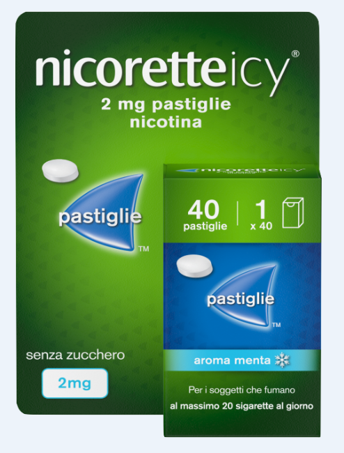 NICORETTEICY*40PAST 2MG - Metafarm
