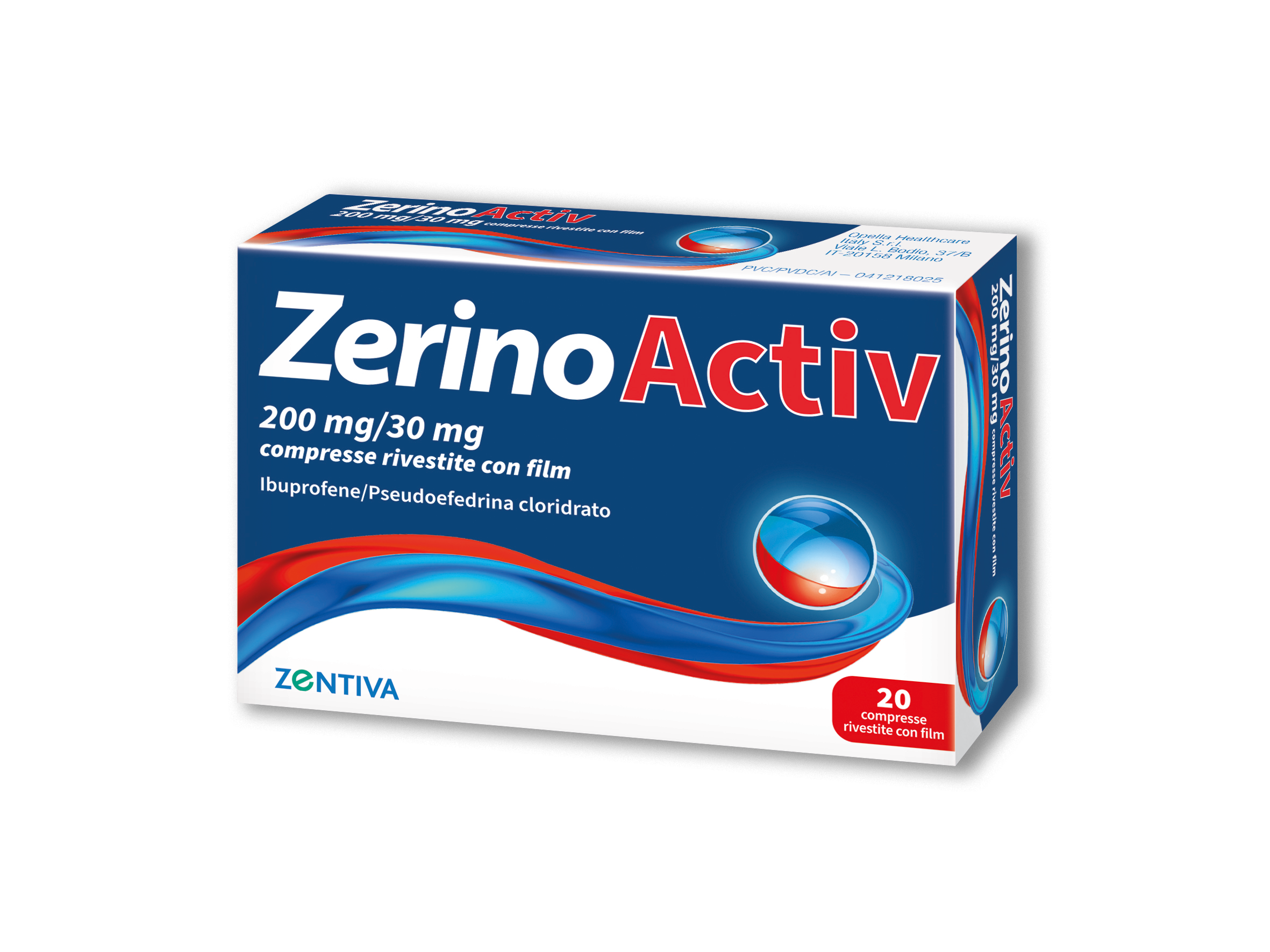 ZERINOACTIV*20CPR 200MG+30MG - Metafarm
